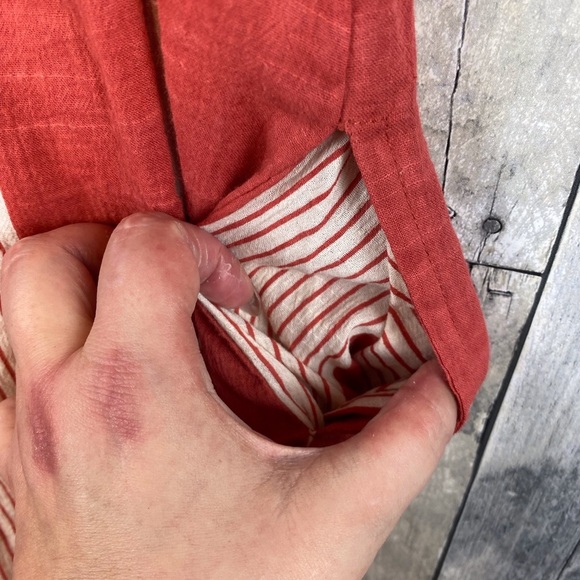 NWT Faithful The Brand Amalfi Dress in Picnic Stripe Pint Size Small. - Picture 8 of 16